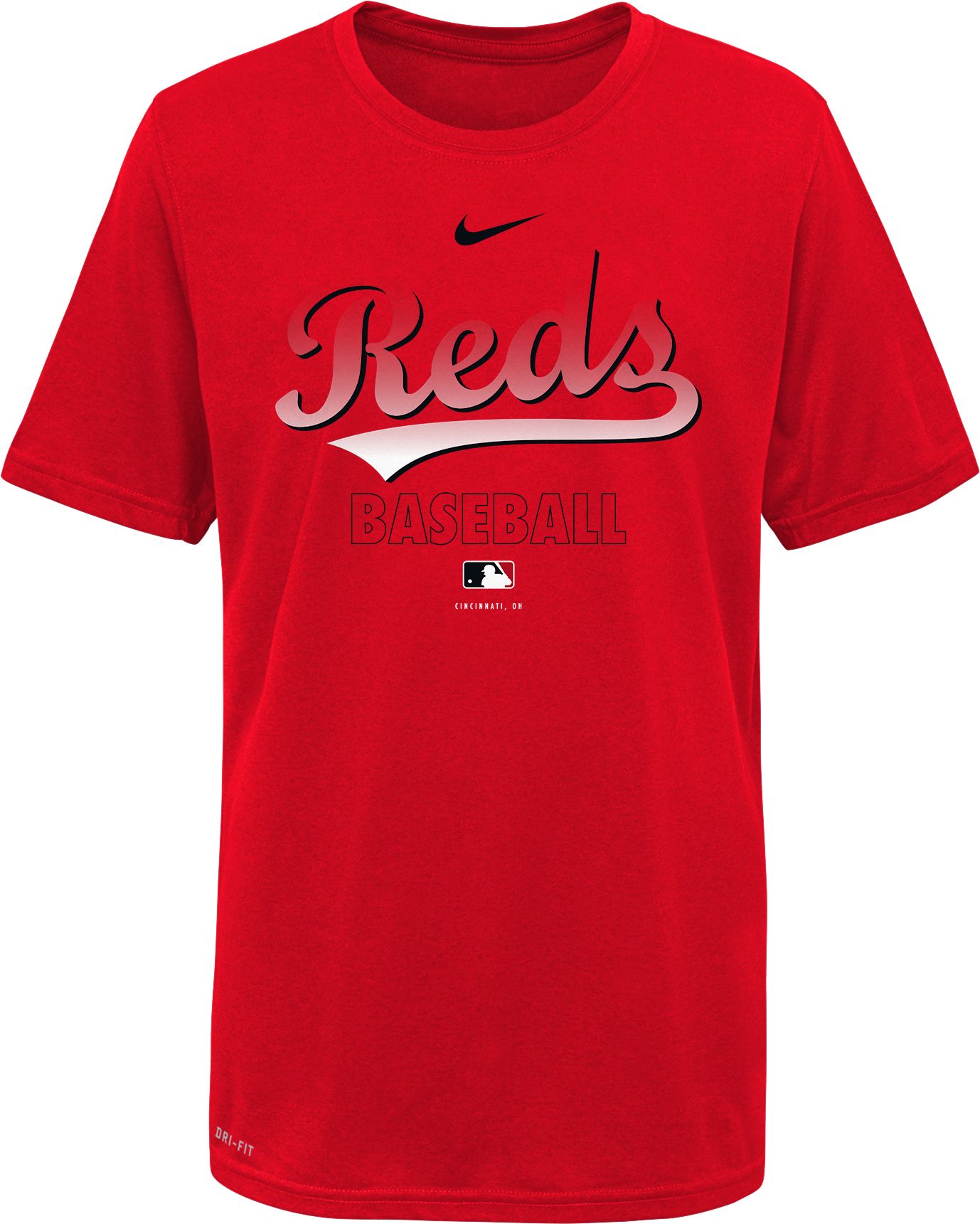 cincinnati reds dri fit shirt