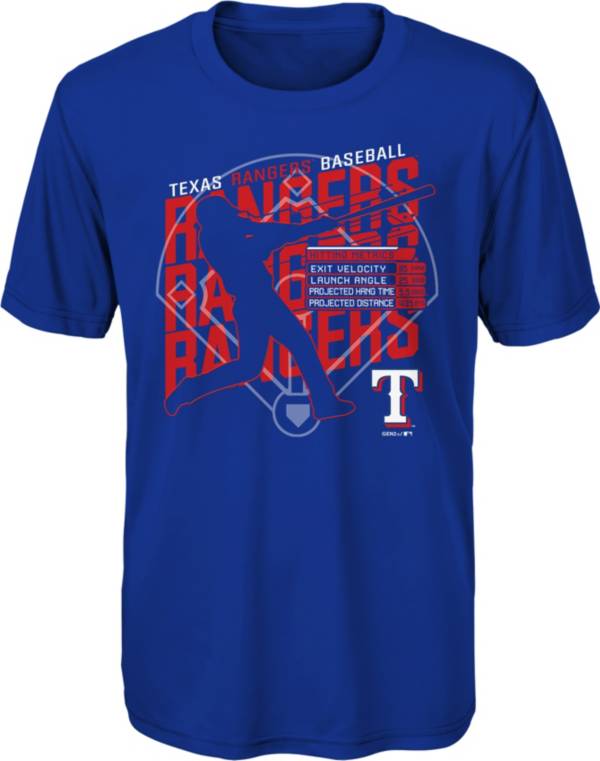 Gen2 Youth Texas Rangers Royal Matrix T-Shirt product image