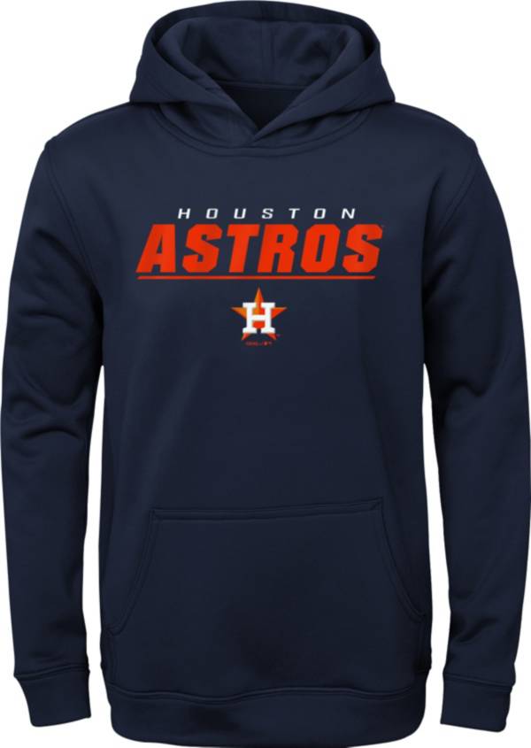 Gen2 Youth Houston Astros Static Navy Pullover Hoodie