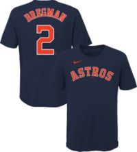 Alex Bregman Houston Astros Majestic Youth Player Name & Number T-Shirt -  Orange
