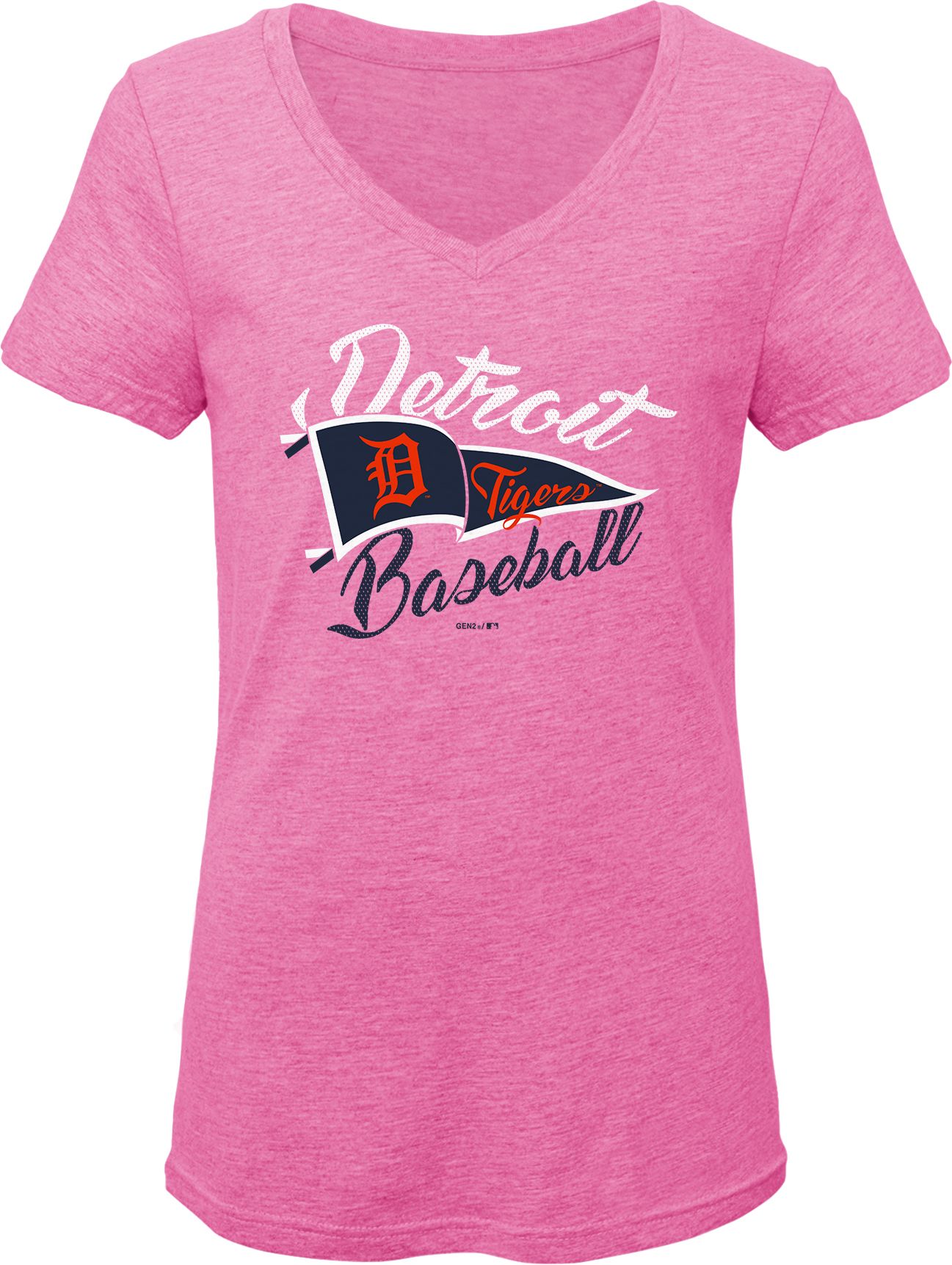 pink detroit tigers t shirt