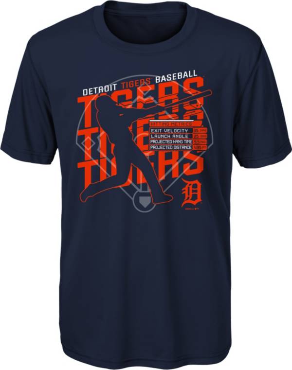 Gen2 Youth Detroit Tigers Navy Matrix T-Shirt