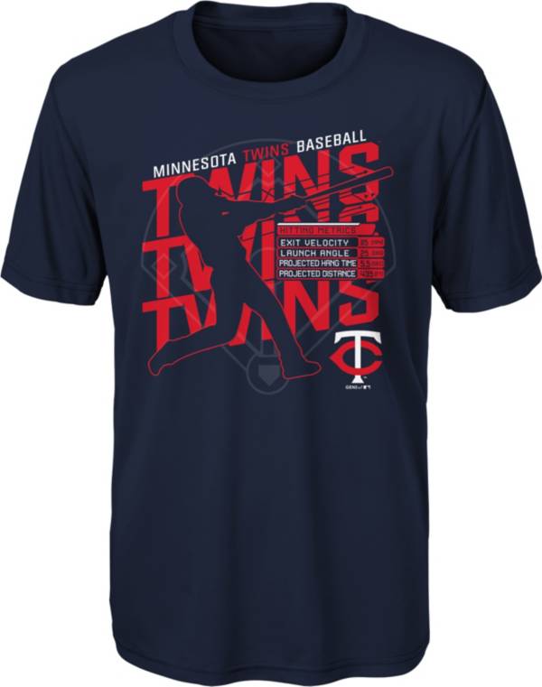 Gen2 Youth Minnesota Twins Navy Matrix T-Shirt