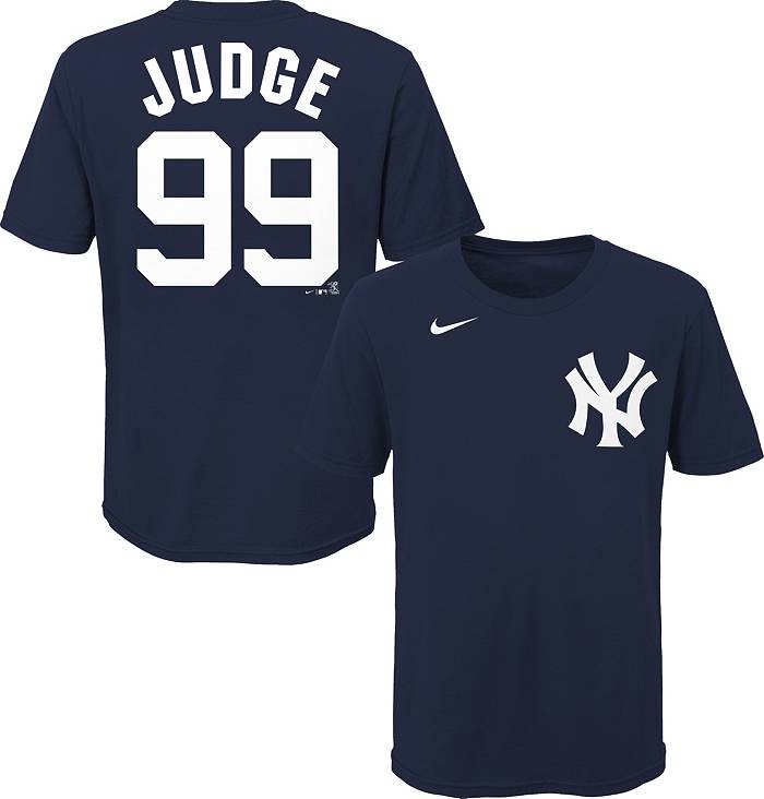 Nike Youth New York Yankees Aaron Judge #99 Navy 4-7 T-Shirt