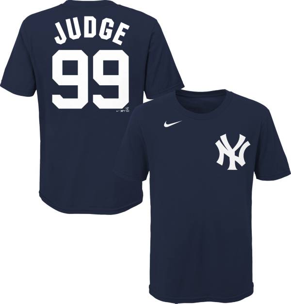 Nike / Youth Toddler New York Yankees Aaron Judge #99 Navy T