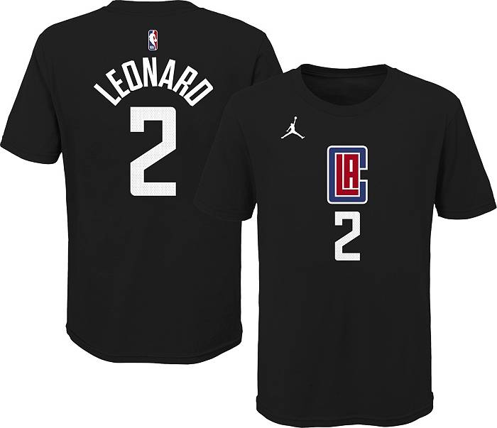 Nike Men's Los Angeles Clippers Kawhi Leonard #2 White Dri-FIT Swingman  Jersey