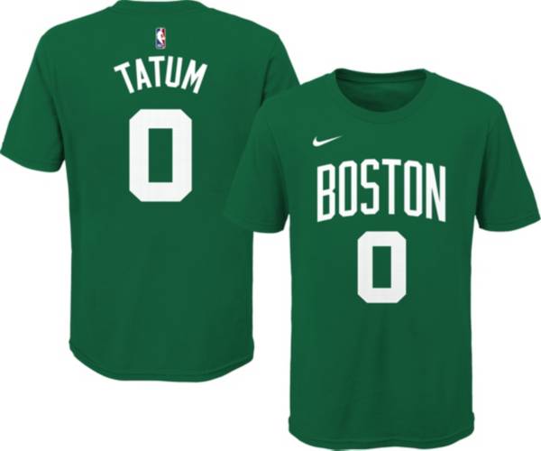 Saco Rafflesia Arnoldi cultura Nike Youth Boston Celtics Jayson Tatum #0 Green Cotton T-Shirt | Dick's  Sporting Goods