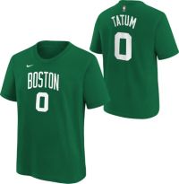 Nike Youth Boston Celtics Jayson Tatum #0 Green Cotton T-Shirt