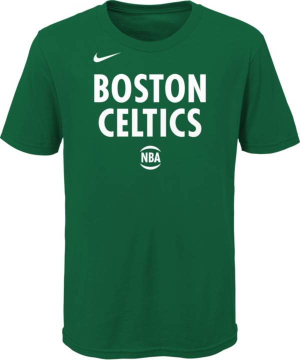 Nike Youth 2020-21 City Edition Boston Celtics Logo T-Shirt