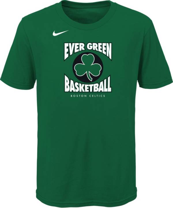 Nike Youth 2020-21 City Edition Boston Celtics Story T-Shirt