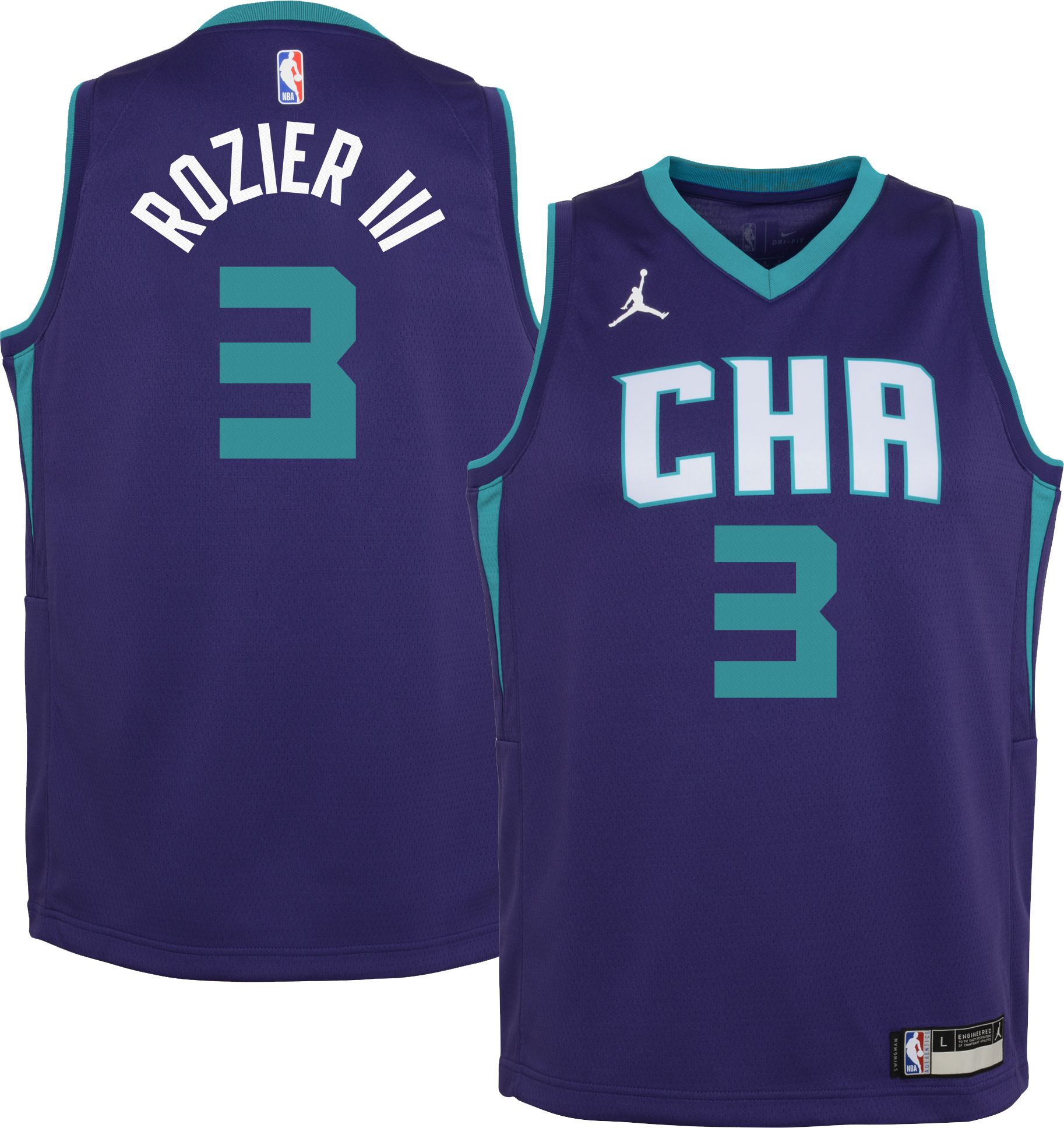 charlotte hornets purple jersey