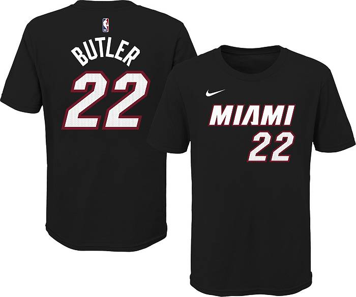 Nike Men's Miami Heat Jimmy Butler #22 Black Dri-Fit Swingman Jersey, Medium
