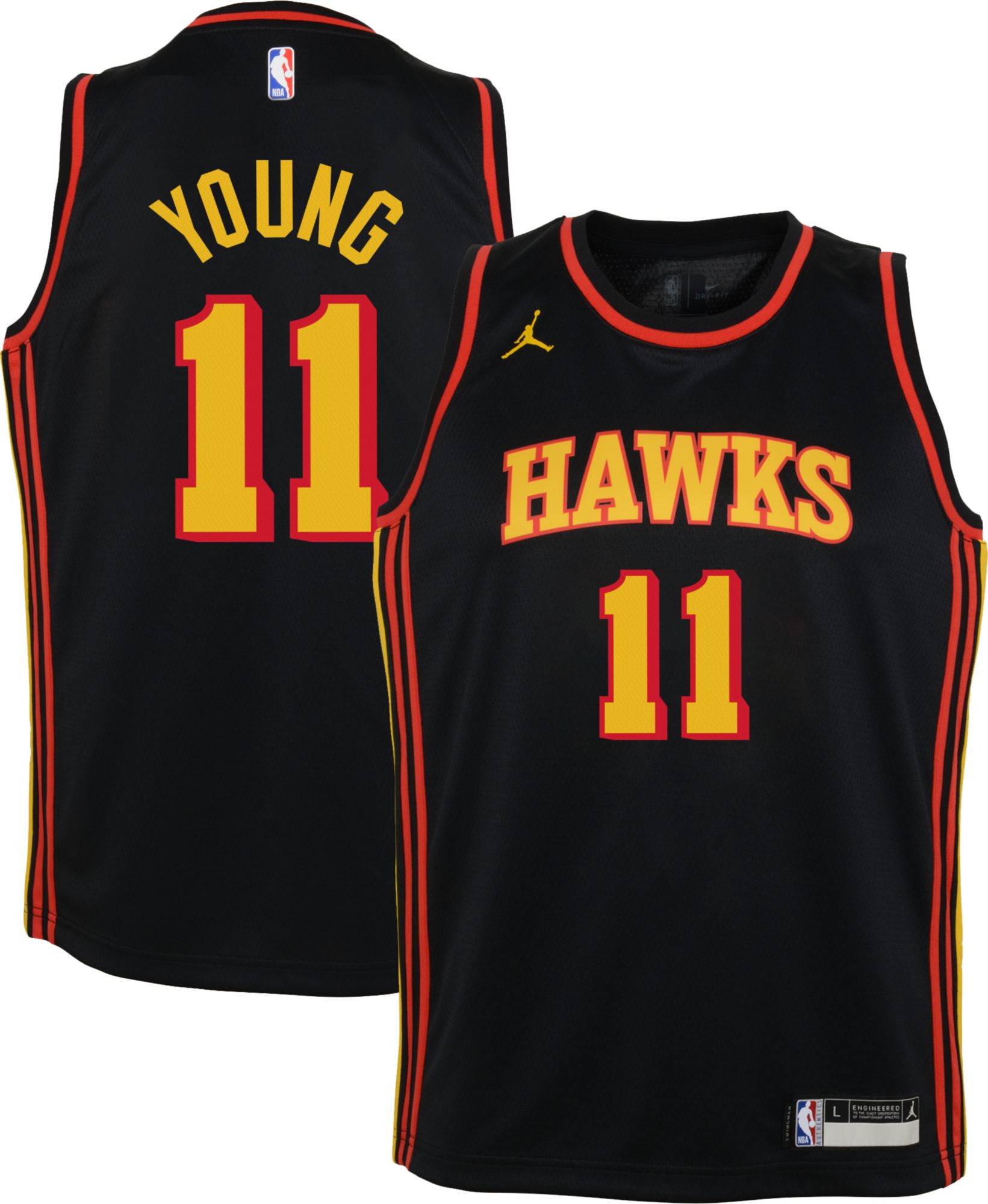 red trae young jersey