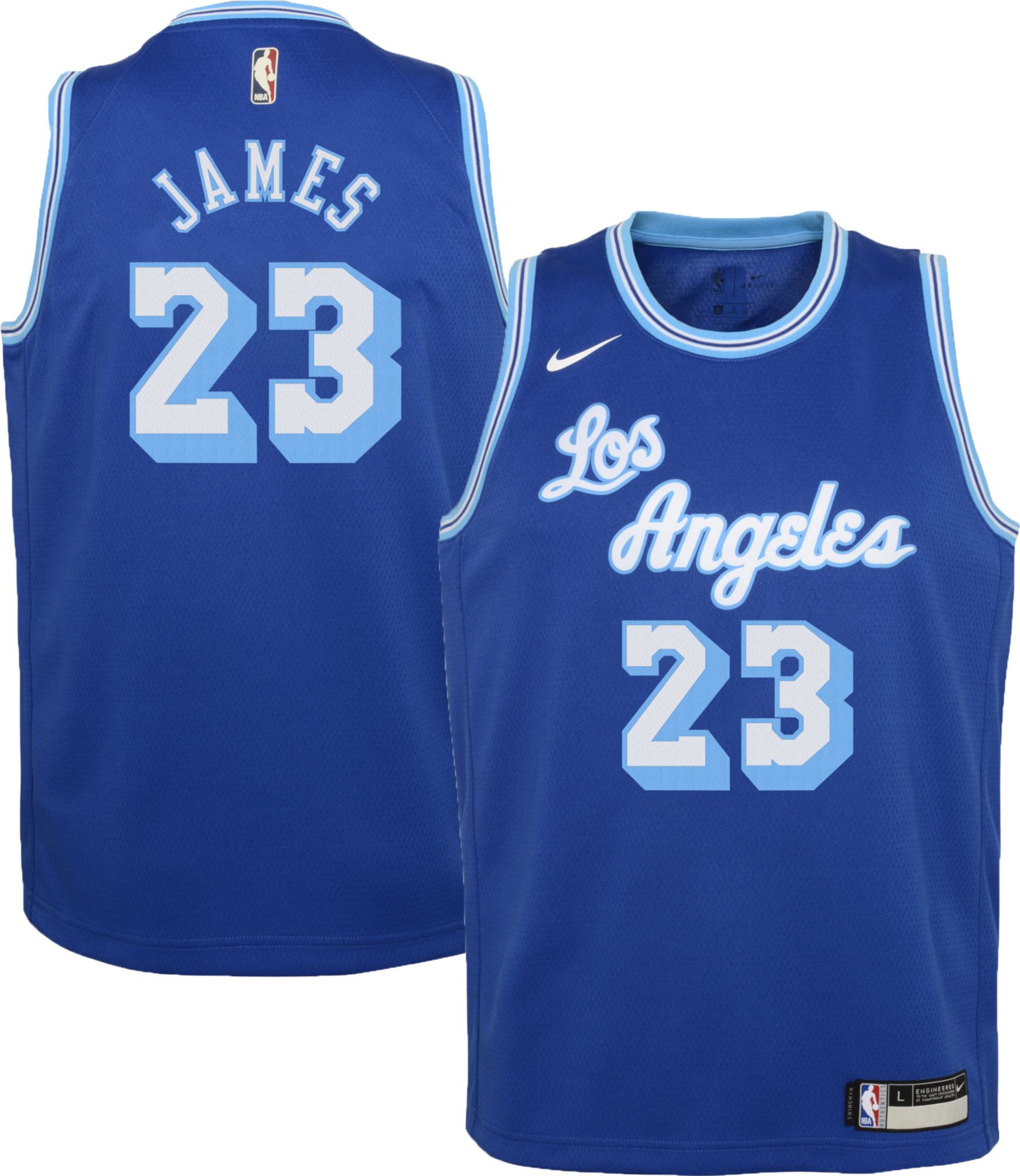 classic blue lakers jersey