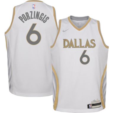 sorry, Nike Youth 2020-21 City Edition Dallas Mavericks Kristaps Porzingis #6 Dri-FIT Swingman Jersey is currently out of stock