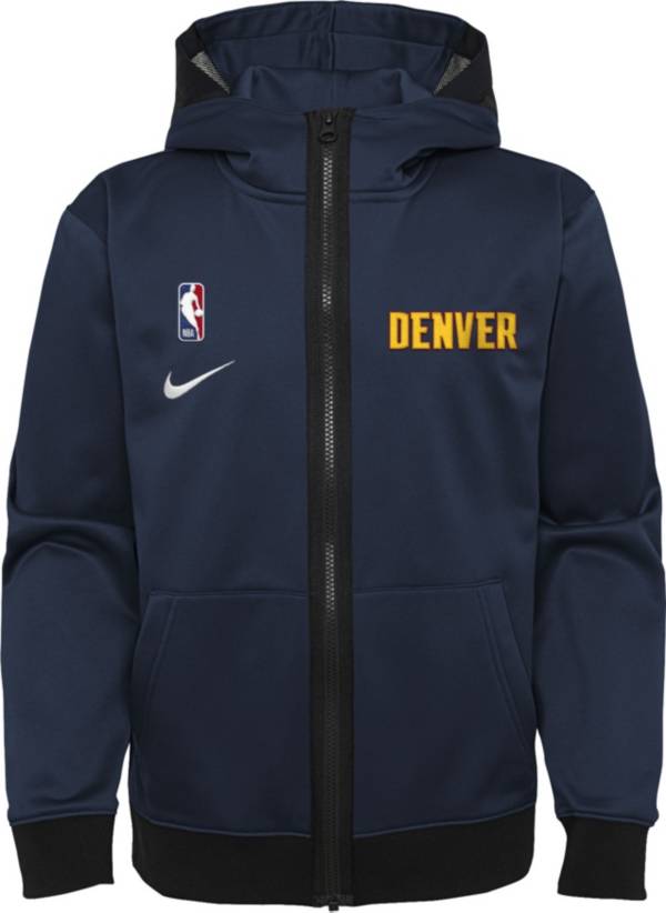 Nike Youth Denver Nuggets Blue Spotlight Full-Zip Hoodie