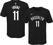 Nike Youth Hardwood Classic Brooklyn Nets Kyrie Irving #11 White T-Shirt