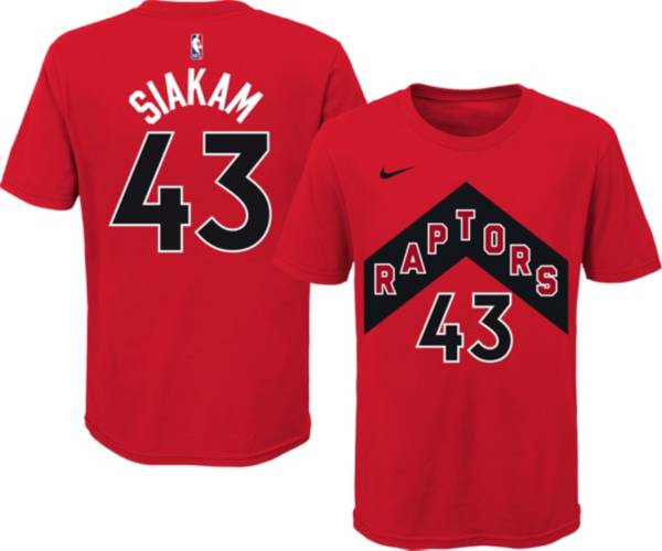 Nike Youth Toronto Raptors Pascal Siakam #43 Red Cotton T-Shirt product image