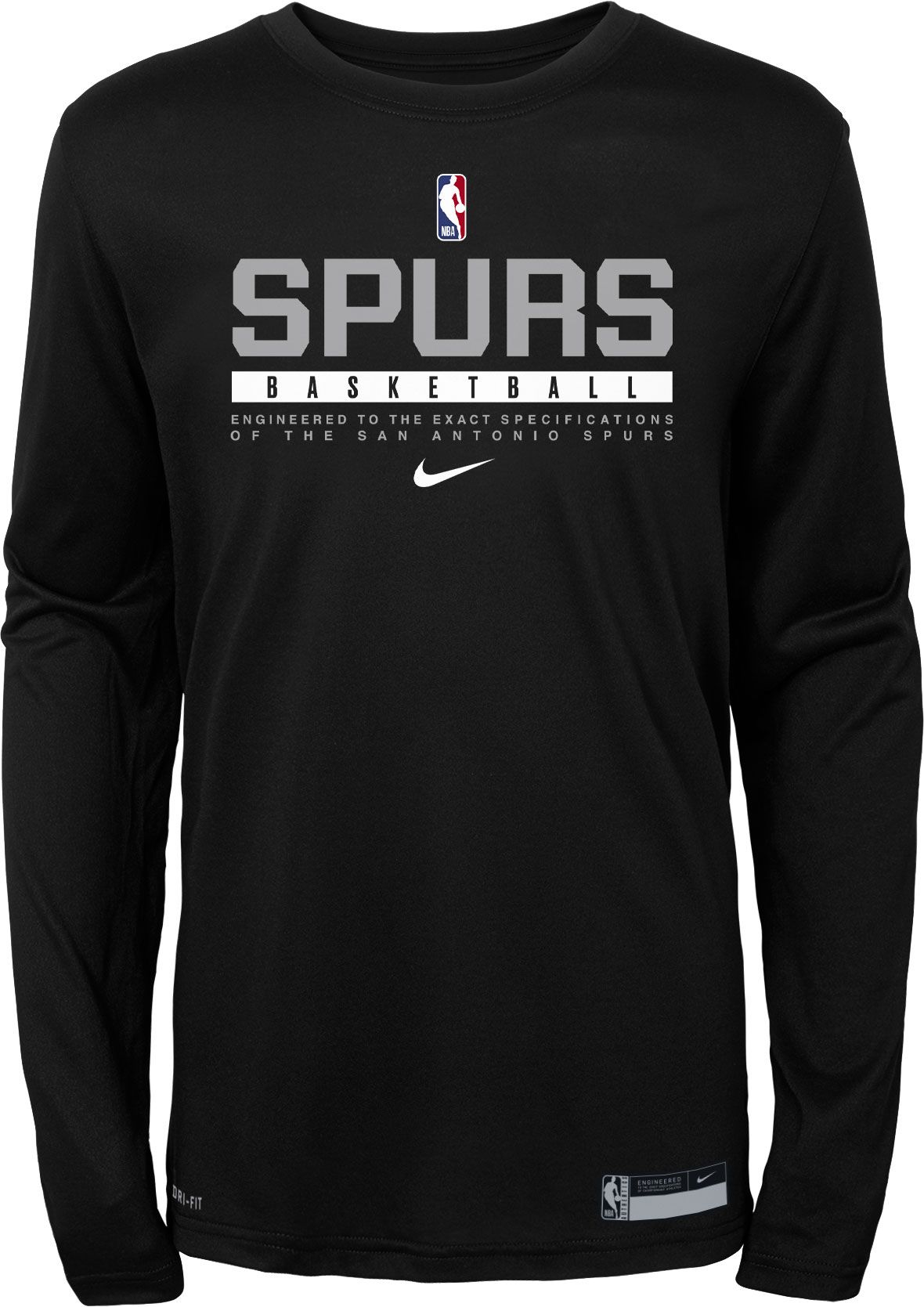 spurs nike t shirt