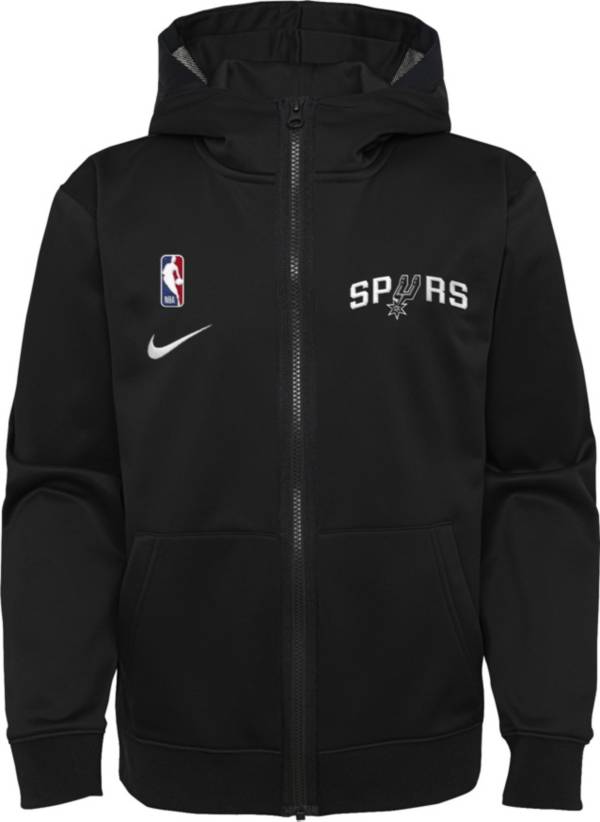 Nike Youth San Antonio Spurs Black Spotlight Full-Zip Hoodie product image