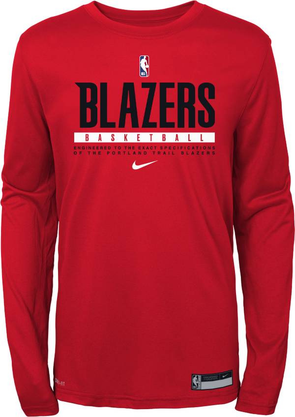 portland trail blazers nike shirt