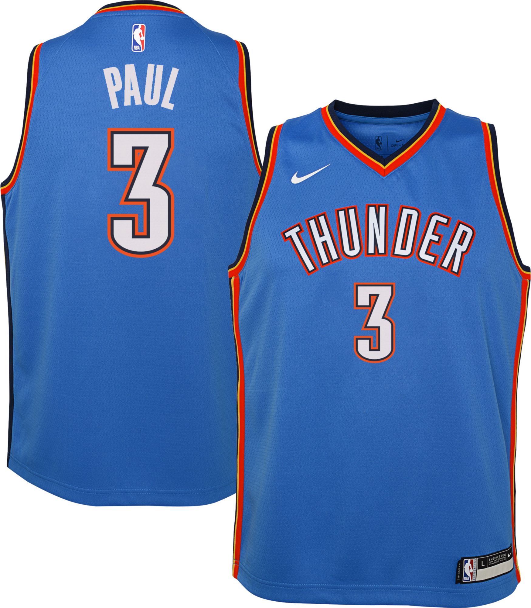 chris paul thunder jersey