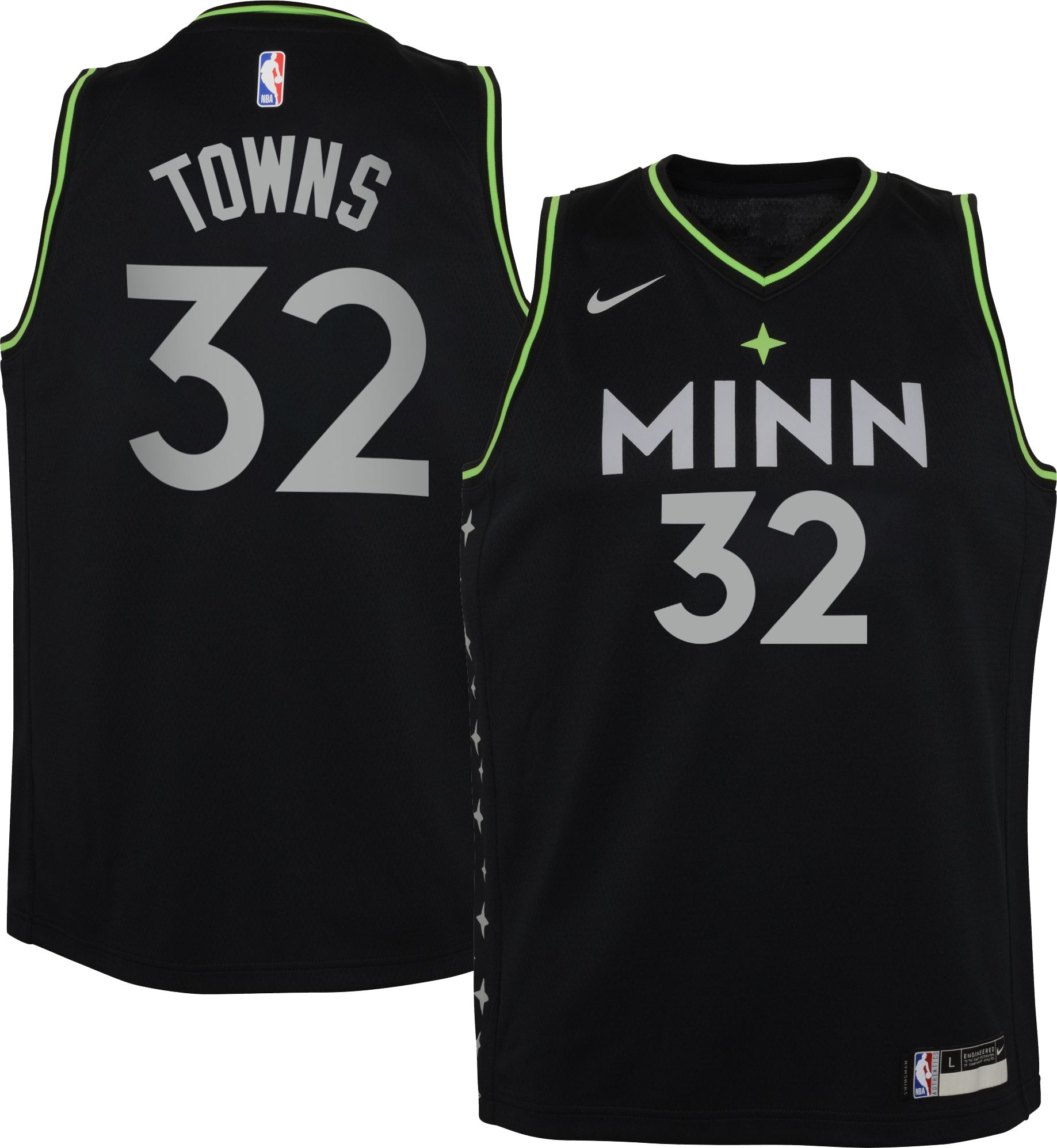 mn timberwolves city edition jersey