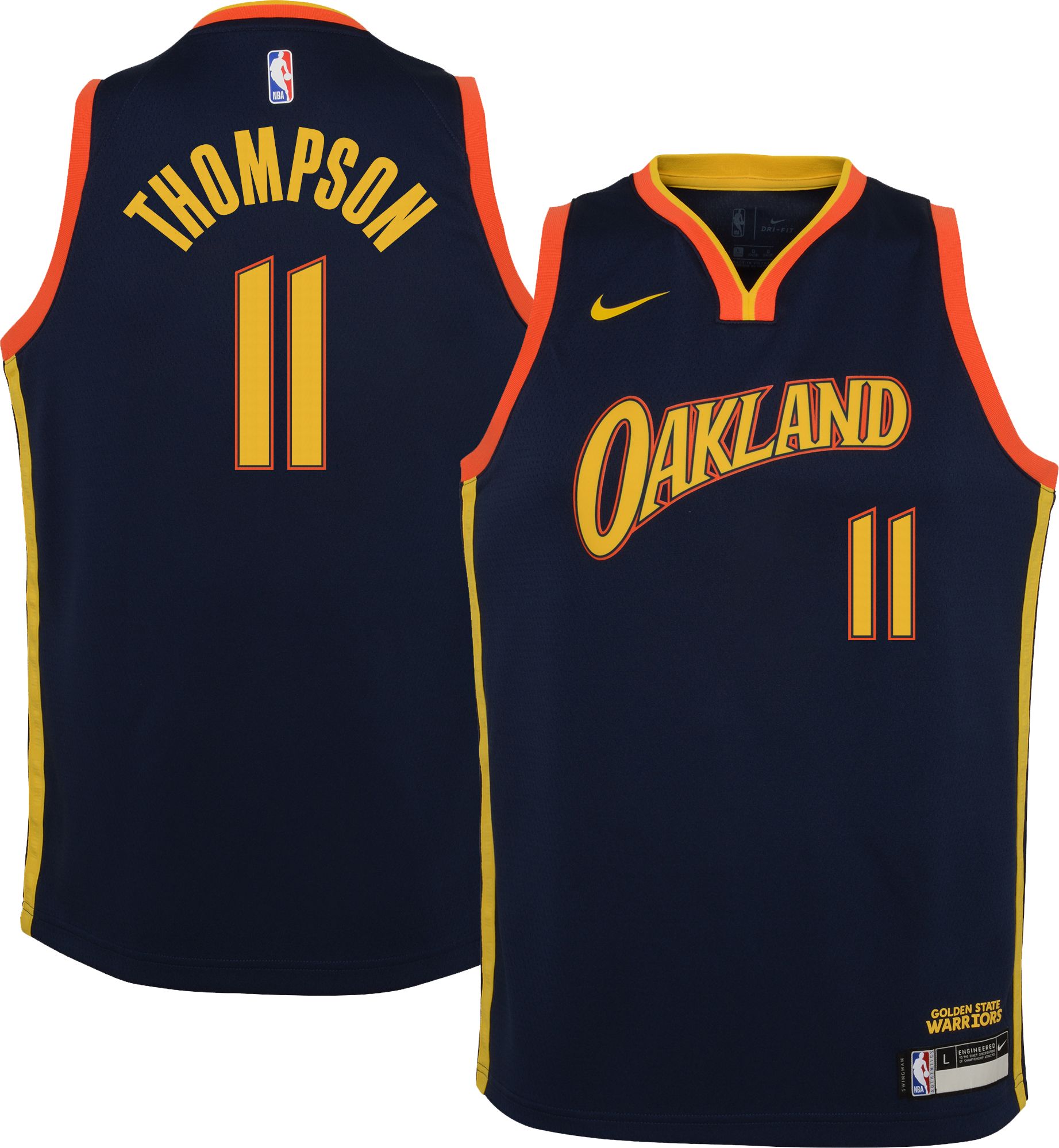 klay thompson town jersey