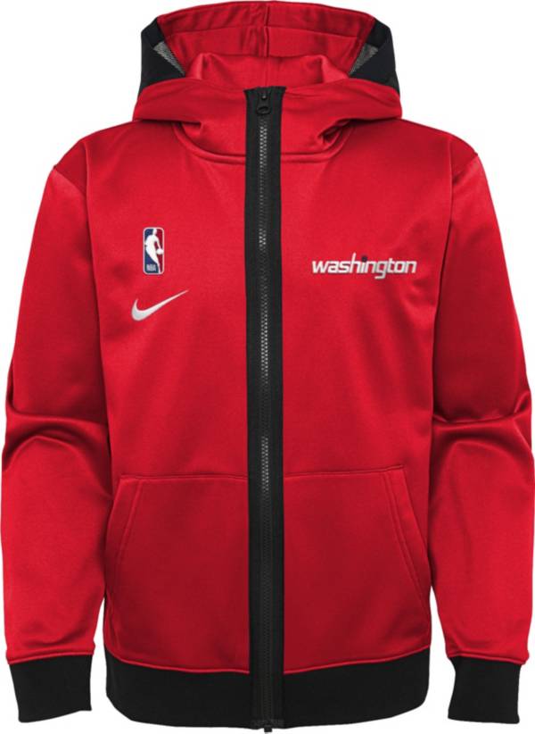 Nike Youth Washington Wizards Red Spotlight Full-Zip Hoodie