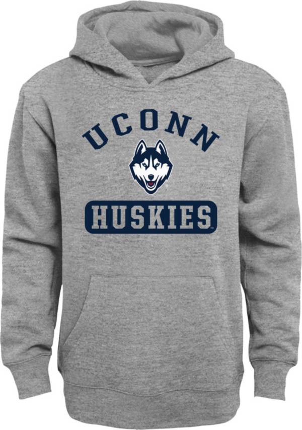 Gen2 Youth UConn Huskies Grey Pullover Hoodie