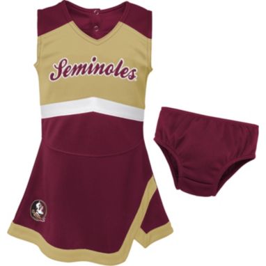 sorry, Gen2 Toddler Florida State Seminoles Garnet Cheer Captain 2-Piece Jumper Dress is currently out of stock