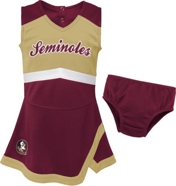 Gen2 Youth Girls' Florida State Seminoles Garnet Cheer Captain 2-Piece Jumper Dress