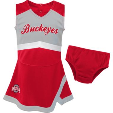 sorry, Gen2 Toddler Ohio State Buckeyes Scarlet Cheer Captain 2-Piece Jumper Dress is currently out of stock