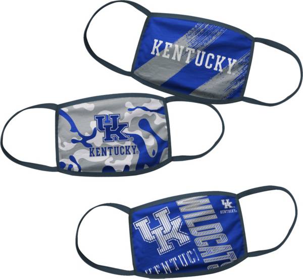 Outerstuff Boys' Kentucky Wildcats 3-Pack Face Coverings product image