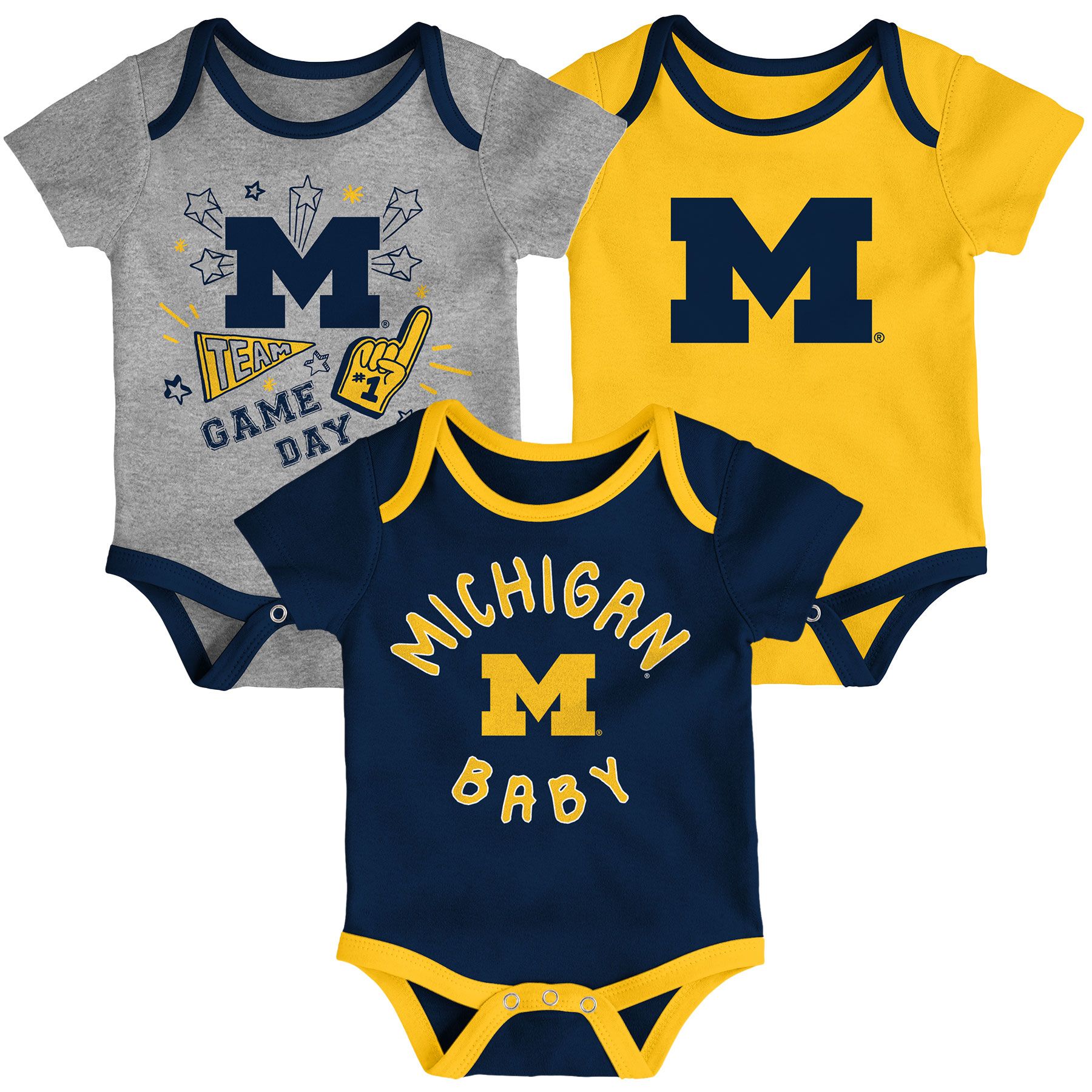 michigan wolverines onesie