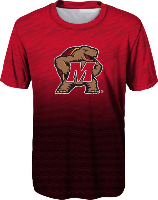 Outerstuff Youth Boys' Maryland Terrapins Red Stadium T-Shirt