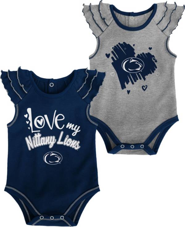 Gen2 Infant Penn State Nittany Lions Blue 2-Piece Onesie Set