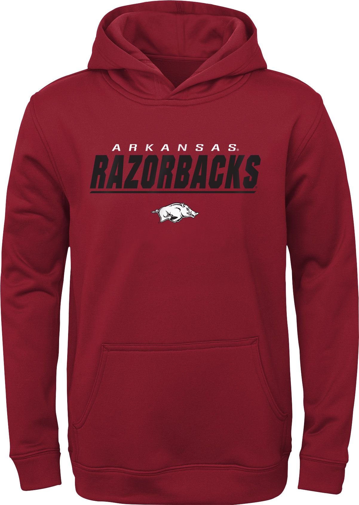 Outerstuff Gen2 Boys' Arkansas Razorbacks Cardinal Pullover Hoodie ...