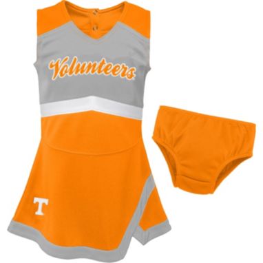 sorry, Gen2 Toddler Tennessee Volunteers Tennessee Orange Cheer Captain 2-Piece Jumper Dress is currently out of stock