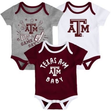 sorry, Gen2 Infant Texas A&M Aggies Maroon Champ 3-Piece Onesie Set is currently out of stock