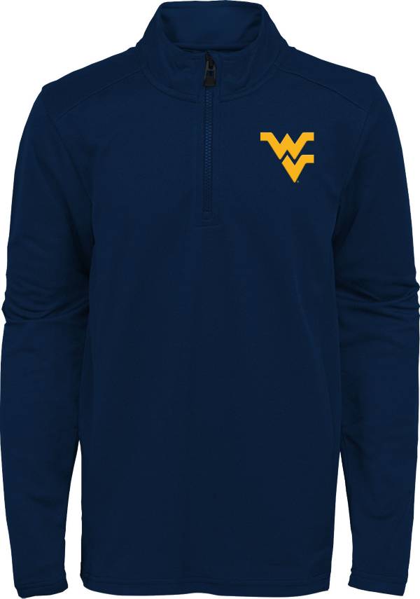 Gen2 Youth West Virginia Mountaineers Blue Quarter-Zip Shirt