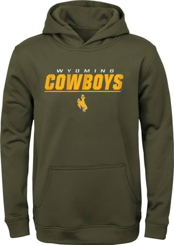 Gen2 Youth Wyoming Cowboys Brown Pullover Hoodie