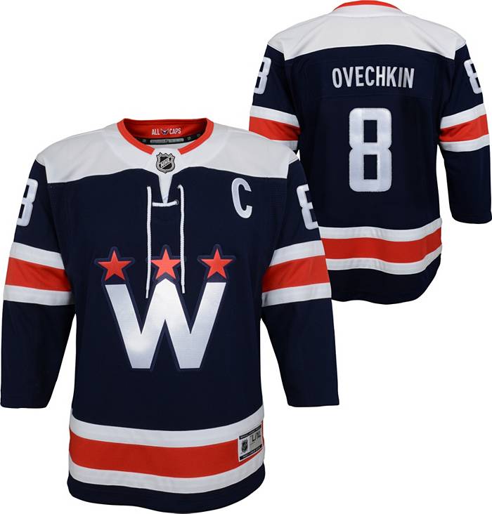 Alexander Ovechkin Washington Capitals Youth Alternate Premier Player Jersey - Red