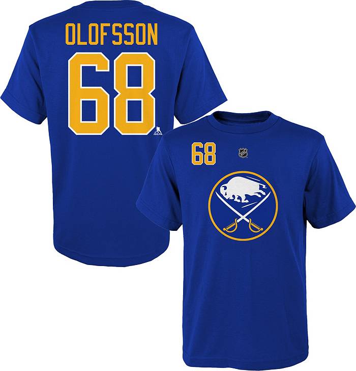NHL Youth Buffalo Sabres Victor Olofsson #68 Blue Replica Jersey
