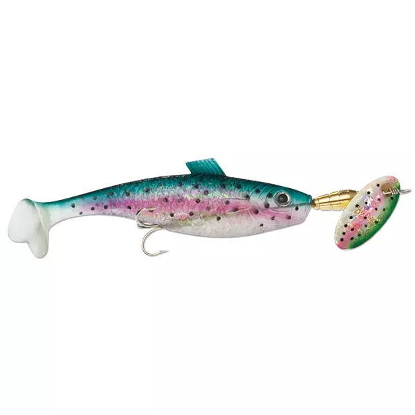 Panther Martin Vivif Style Spinner Minnow, Rainbow/Trout