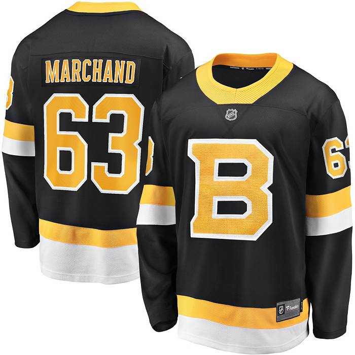 Men's Boston Bruins Brad Marchand adidas Black Home