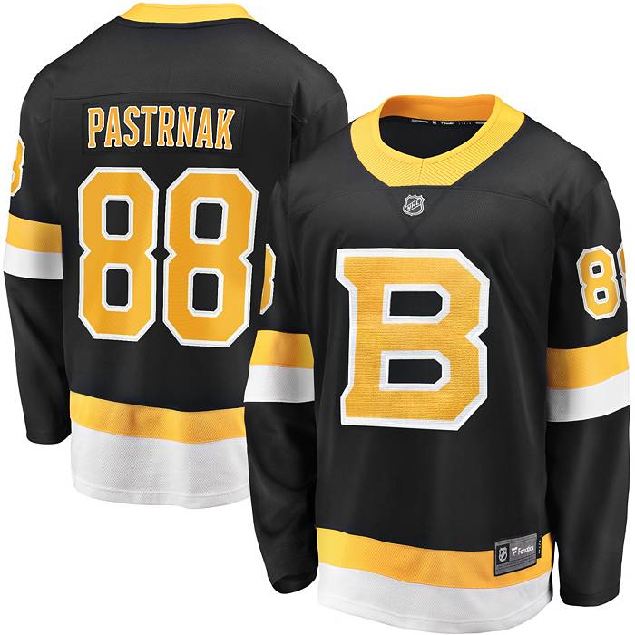 David Pastrnak Boston Bruins adidas Alternate Authentic Player