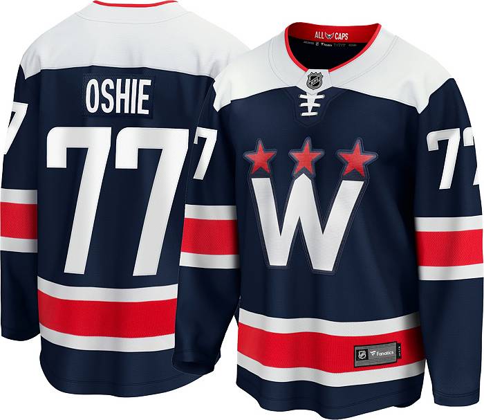 Men's Fanatics Branded TJ Oshie White Washington Capitals 2023 NHL