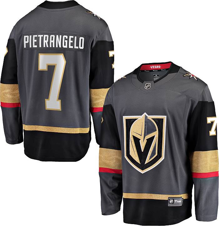 YOUTH-S/M VEGAS GOLDEN KNIGHTS 2023 STANLEY CUP FANATICS NHL ROAD HOCKEY  JERSEY