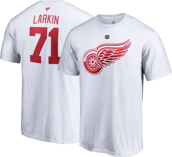 NHL Men's Detroit Red Wings Dylan Larkin #71 Special Edition White T-Shirt